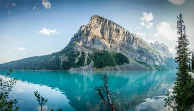 Lake Louise Sanada Travel Mountain Wallpaper