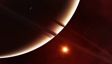 Planets Ring 8k Wallpaper