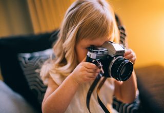 Young Girl Photographer Daria Shevtsova Wallpaper