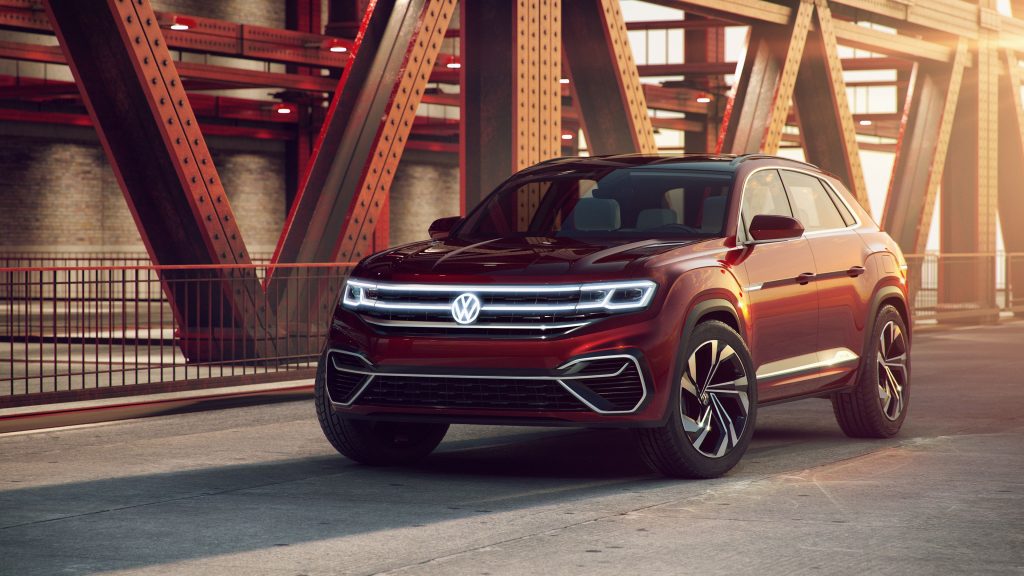 Volkswagen Atlas Cross Sport Concept 2018 Wallpaper