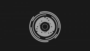 Abstract Minimalism Circle Wallpaper