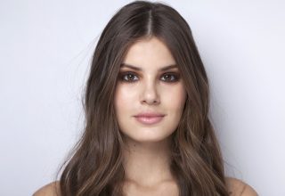 Camila Queiroz Face Close-up Wallpaper