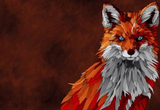 Fox Artwork Wallpaper