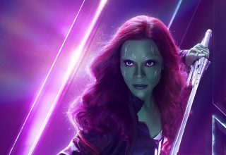 Gamora in Avengers: Infinity War New Poster Wallpaper