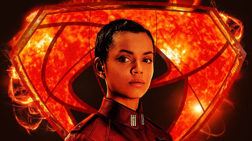 Georgina Campbell As Lyta Zod in Krypton Wallpaper