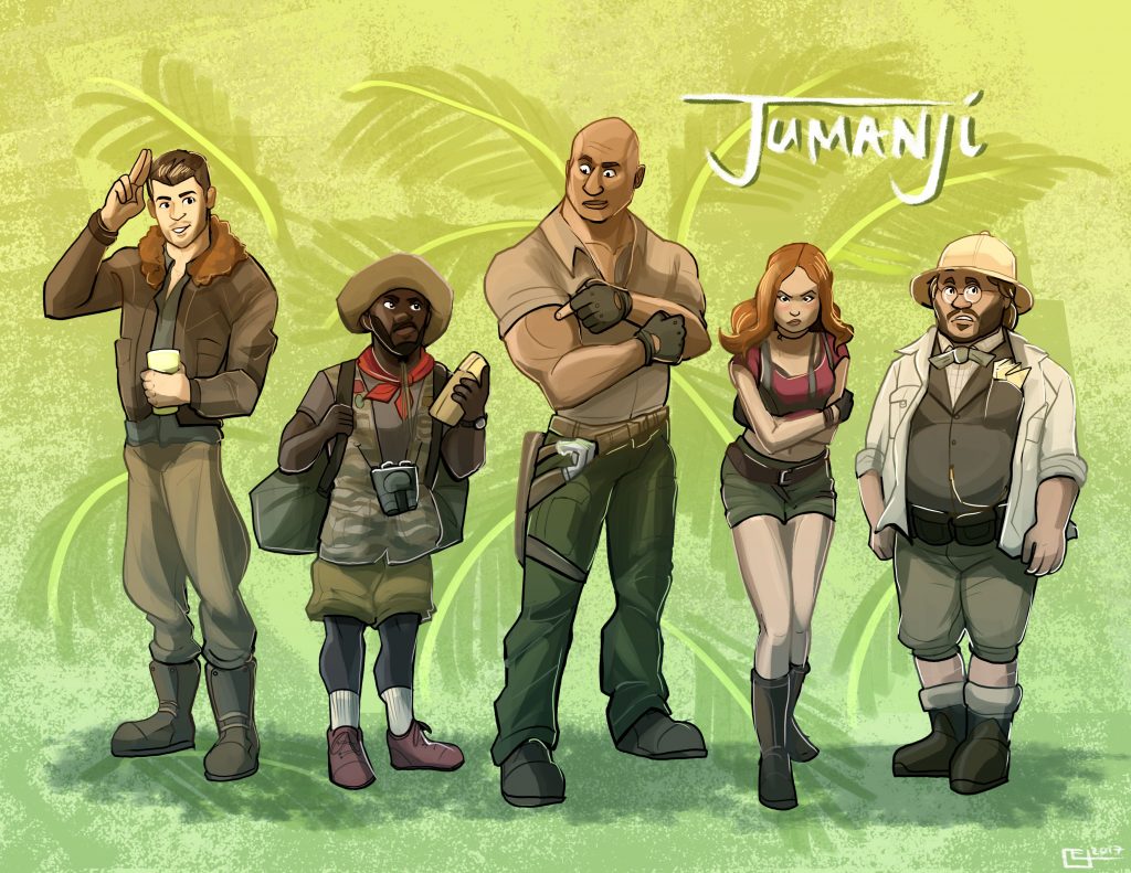 Jumanji: Welcome to The Jungle 4k Artwork Wallpaper