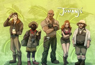 Jumanji: Welcome to The Jungle 4k Artwork Wallpaper