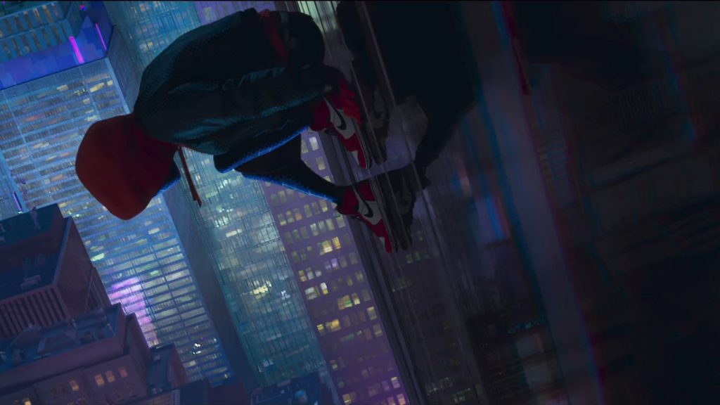 Spiderman Into The Spider Verse Movie Wallpaper