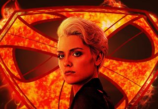 Wallis Day As Nyssa in Krypton Wallpaper