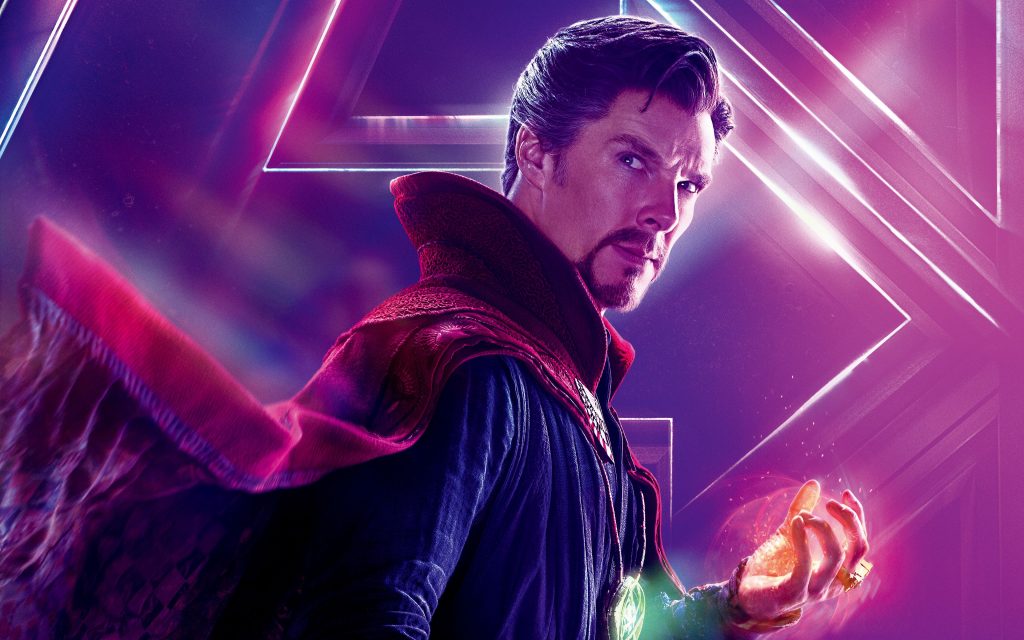 Benedict Cumberbatch As Doctor Strange in Avengers: Infinity War Wallpaper