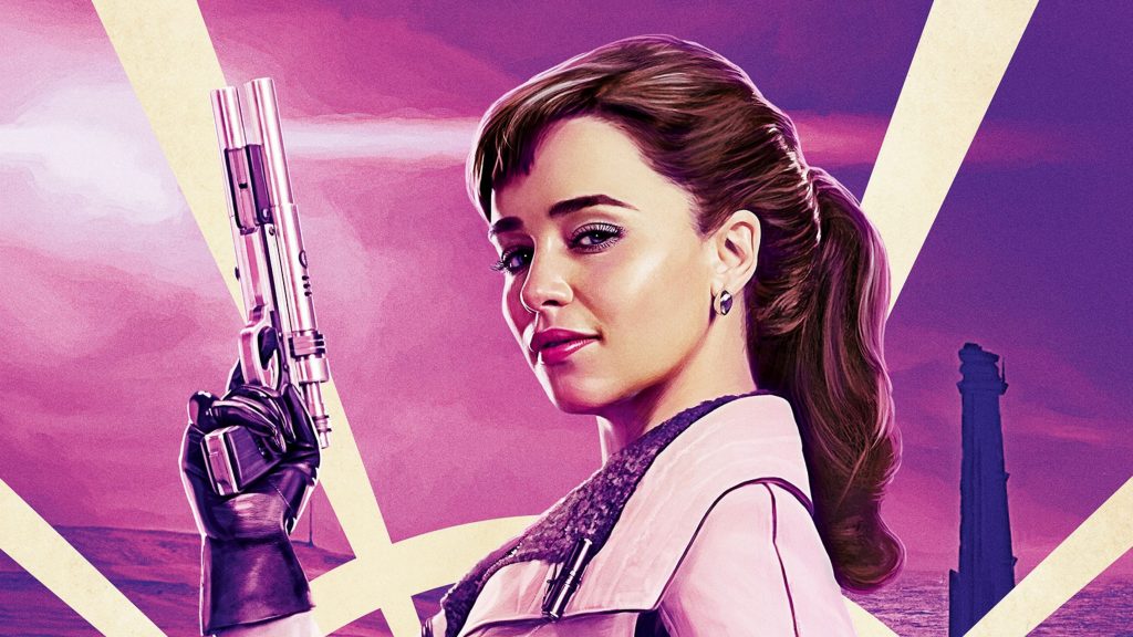 Emilia Clarke in Solo: A Star Wars Story Movie Wallpaper