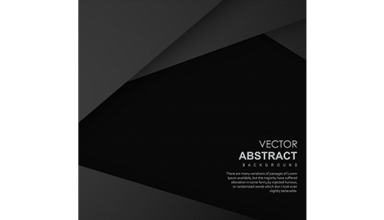 دانلود وکتور Black Vector Abstract Background