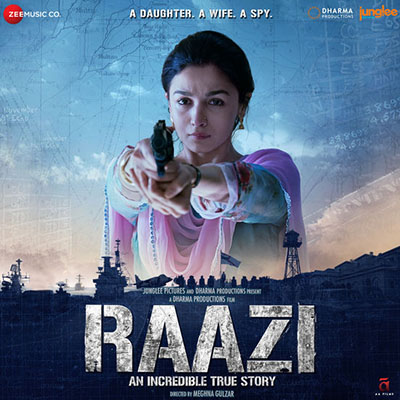 دانلود موسیقی متن فیلم Raazi – توسط Shankar-Ehsaan-Loy