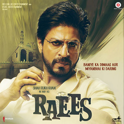 دانلود موسیقی متن فیلم Raees – توسط Ram Sampath, JAM8, Kalyanji