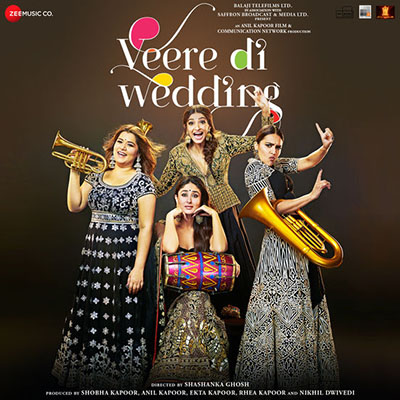 دانلود موسیقی متن فیلم Veere Di Wedding – توسط Shashwat Sachdev, White Noise, Vishal Mishra, Qaran