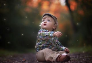 Cute Little Boy Wallpaper