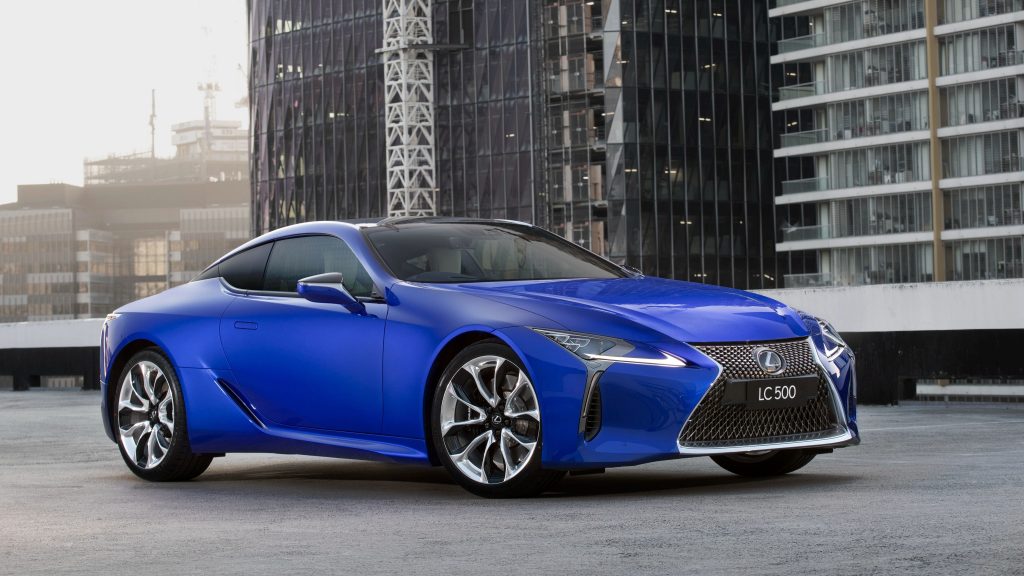 Lexus LC 500 Morphic Blue Limited Edition 2018 Wallpaper