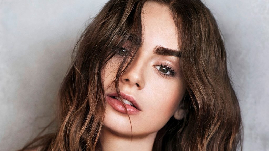 Lily Collins Grazia UK 2018 Wallpaper