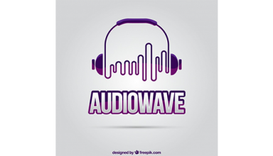 دانلود وکتور Sound wave logo
