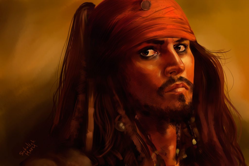 Jack Sparrow 5k Art Wallpaper