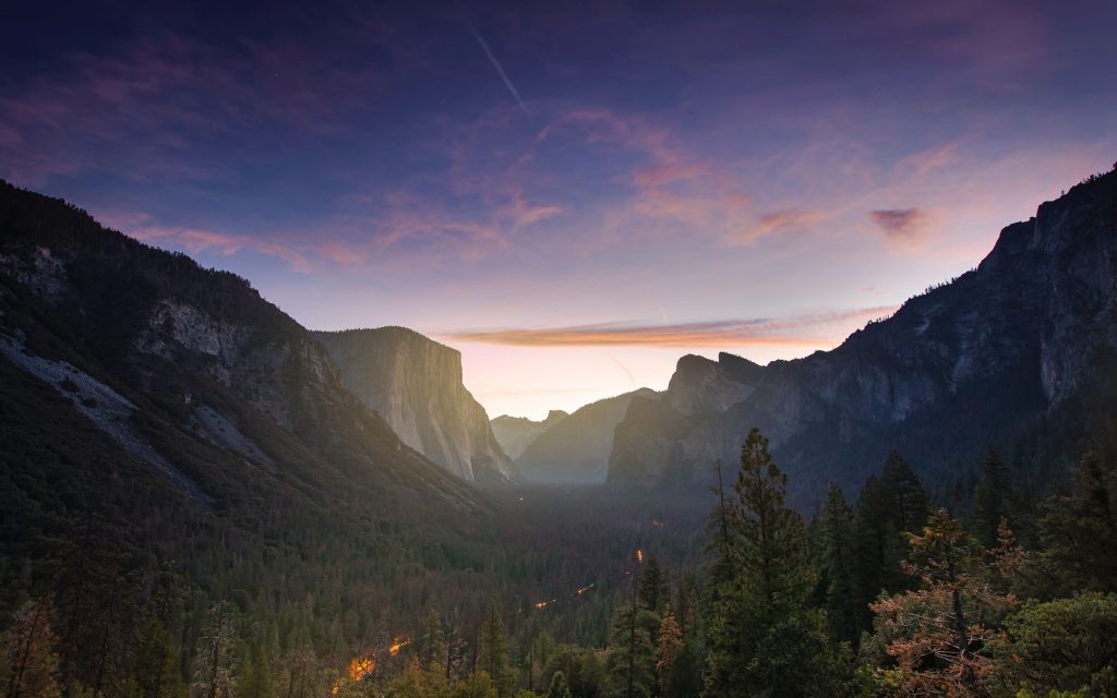 Yosemite Valley Sierra Nevada 4k Wallpaper
