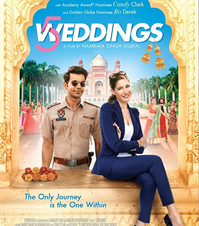 دانلود موسیقی متن فیلم 5-Weddings – توسط Rajkummar Rao, Bo Derek, Nargis Fakhri, Candy Clark