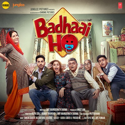 دانلود موسیقی متن فیلم Badhaai Ho – توسط Tanishk Bagchi, Panjabi Mc, Rochak Kohli, Jam8