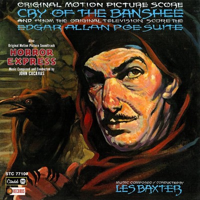 دانلود موسیقی متن فیلم Cry Of The Banshee / Edgar Allan Poe Suite / Horror Express