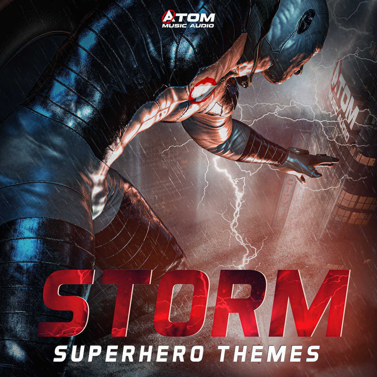 دانلود آلبوم موسیقی Storm: Superhero Themes توسط Atom Music Audio